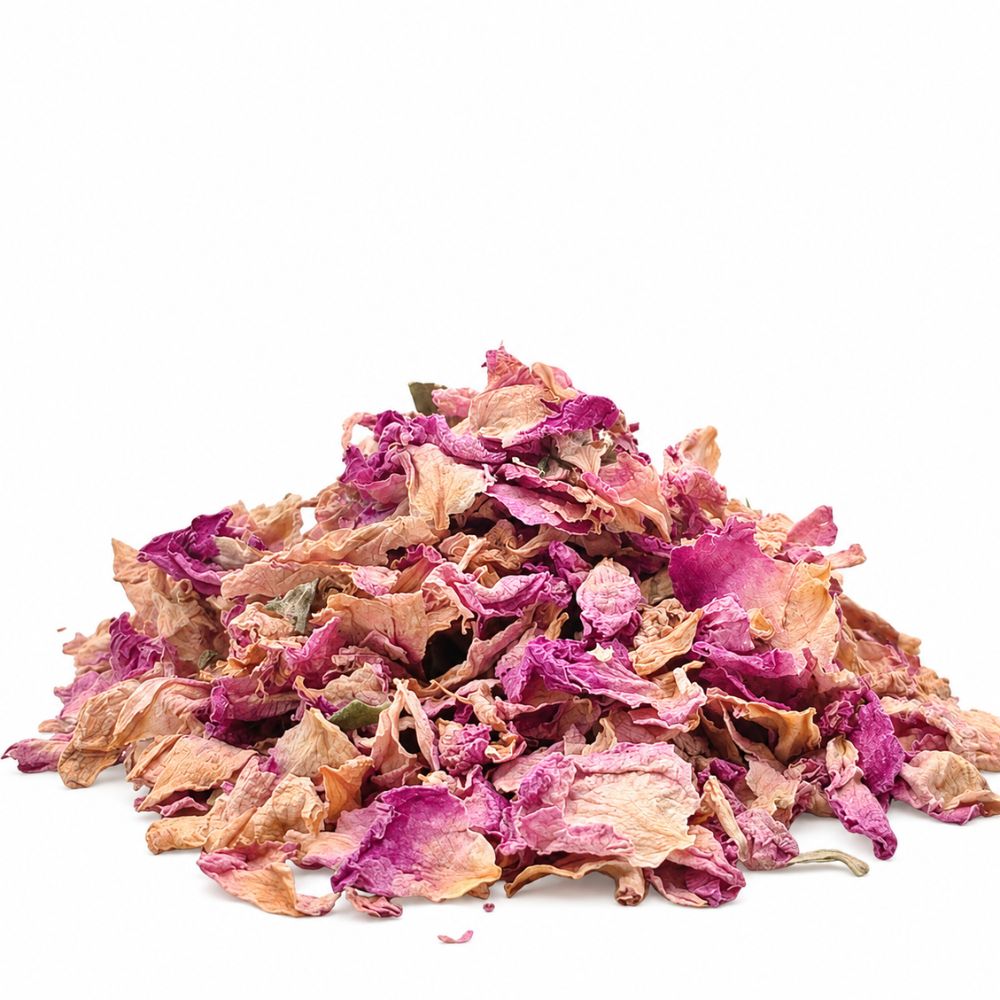Rosenblütenblätter, rosa, BIO 50g