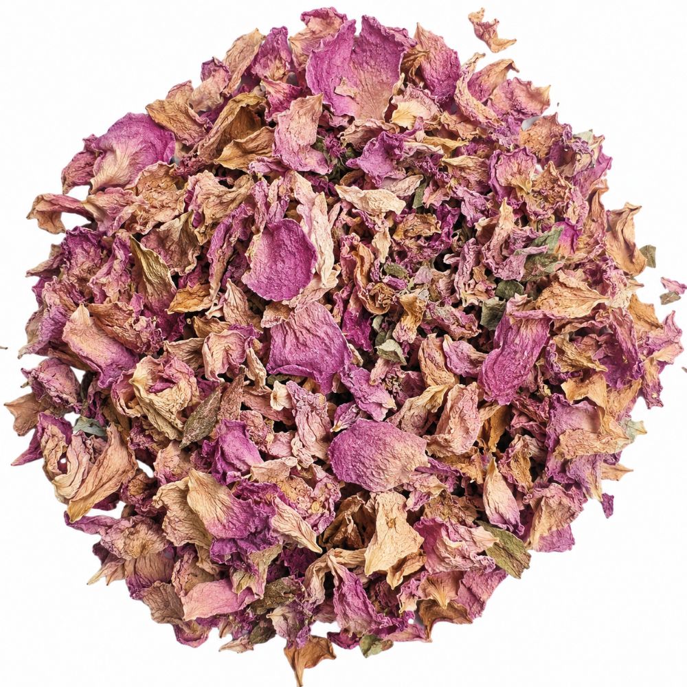 Rosenblütenblätter, rosa, BIO